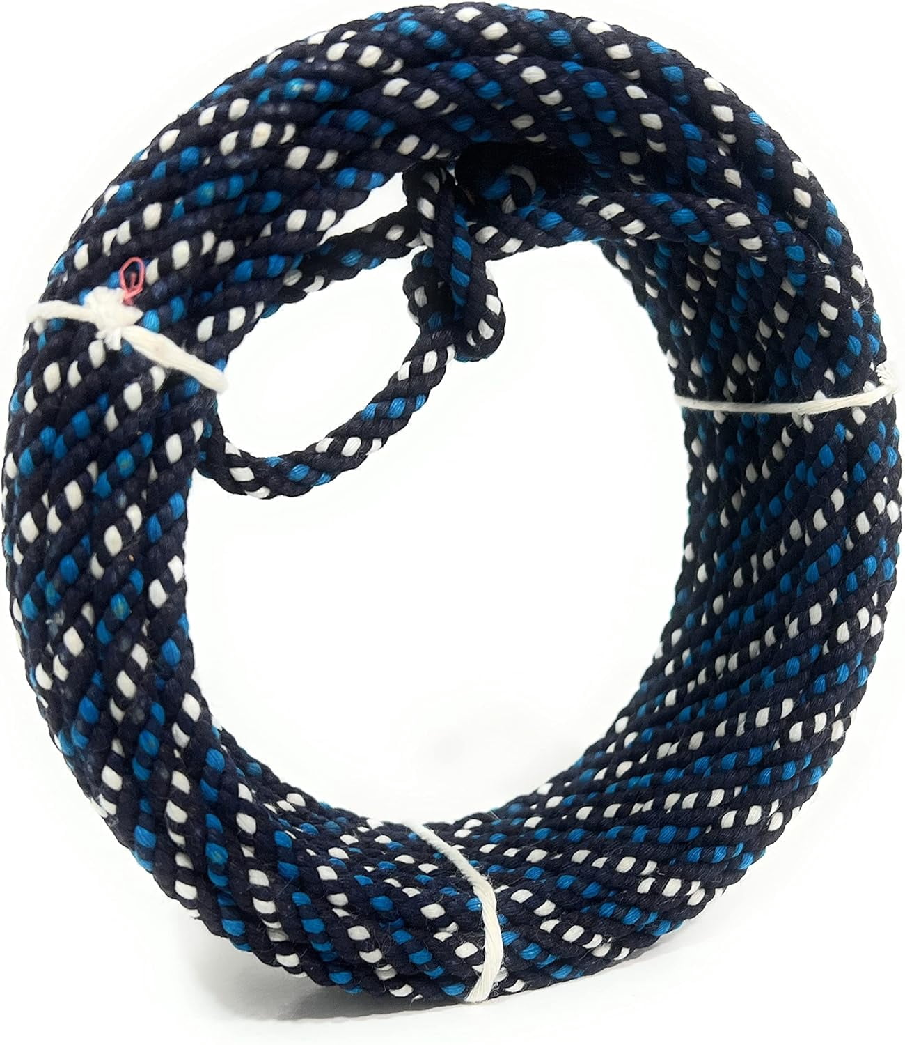 Rodeo Rope Blue Western Rodeo Rope, 25 ft. Nylon, Blue, Ranch Utility, Perfect Beginner ...