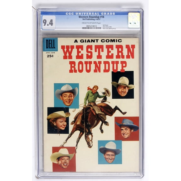 Western Roundup #18 - CGC 9.4 Comic Book