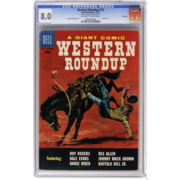 Western Roundup #19 - CGC 8 Comic Book