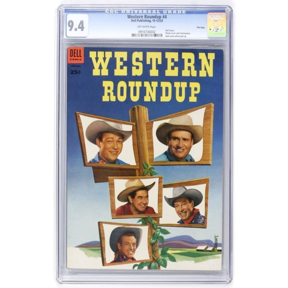 Western Roundup #4 - CGC 9.4 Comic Book