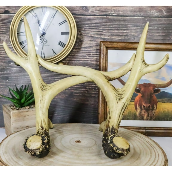 Western Rustic Stag Deer Antlers Book Photo Frame Ipad Tablet Holder Easel Stand