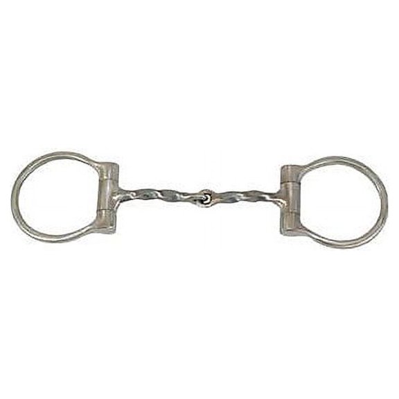 Nrs Slow Twisted D Ring Snaffle Bit