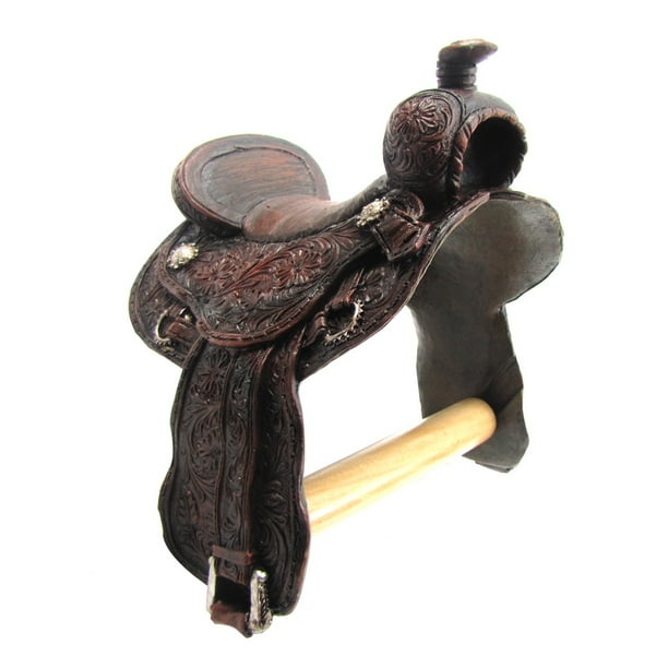 Rustic Saddle Toilet Paper Roll Holder Rustic Saddle Toilet Paper Roll Holder