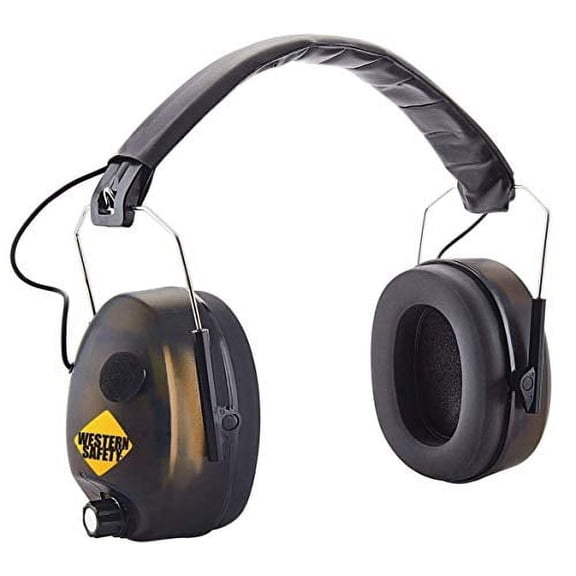 Western Safety Noise Canceling Electronic Ear Muffs
