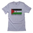 thumbnail image 1 of Western Sahara Flag - Special Vintage Edition Men's Grey T-Shirt, 1 of 2