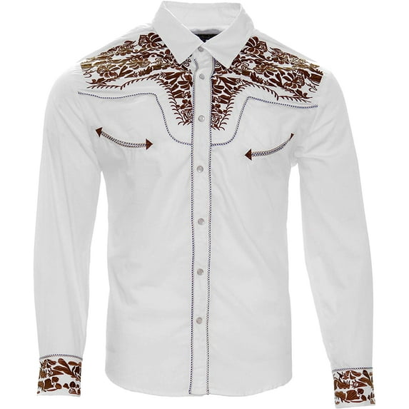 Western Shirt El Senor de los Cielos for Mens