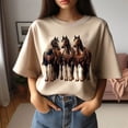 thumbnail image 1 of Western Shirt, Horse Shirt, Western Graphic Tee, Cowgirl Shirt, Horse Girl T Shirt, Ranch Girl Tee, Cowboy Graphic Shirt, Cowgirl Tee, Western Horse Shirt, 1 of 3