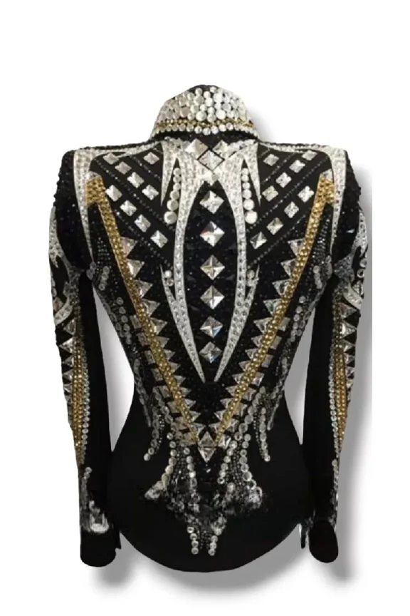 Western Show Pleasure Rail Shirt Jacket Clothes Showmanship Horsemanship