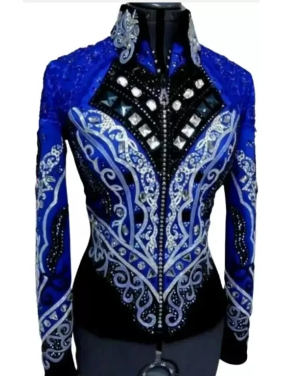Western Show Pleasure Rail Shirt Jacket Clothes Showmanship Horsemanship