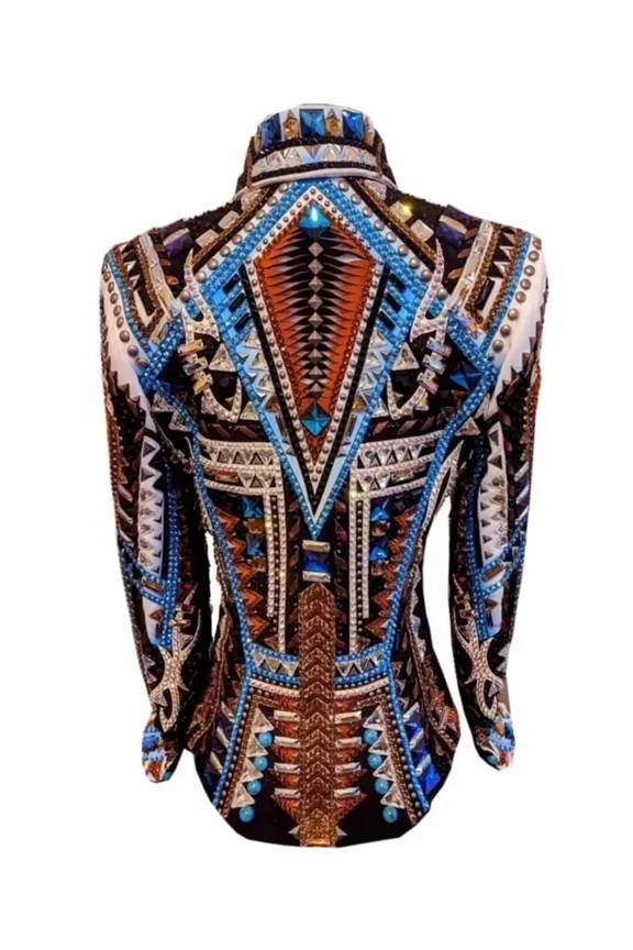 Western Show Pleasure Rail Shirt Jacket Clothes Showmanship Horsemanship