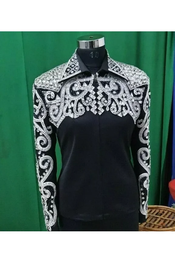 Western Show Pleasure Rail Shirt Jacket Clothes Showmanship Horsemanship
