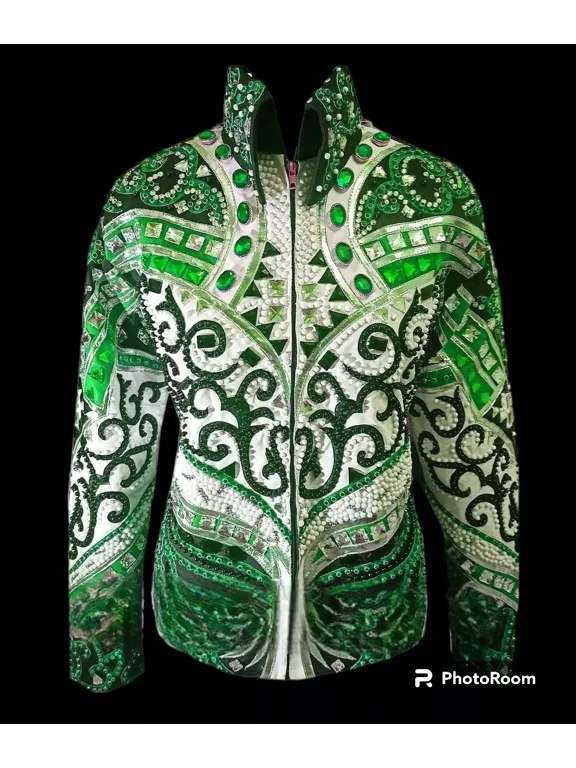 Western Show Pleasure Rail Shirt Jacket Clothes Showmanship Horsemanship
