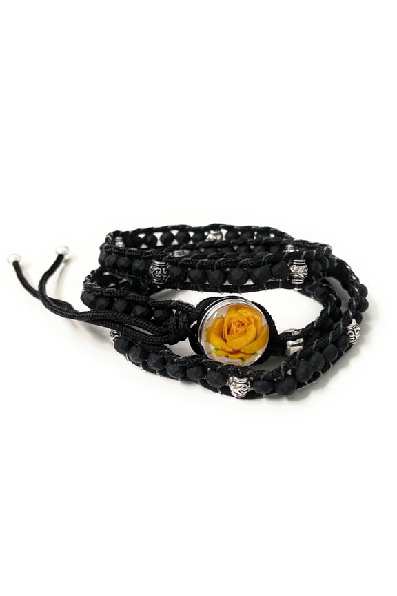 Western Snap Button Wrap Bracelet