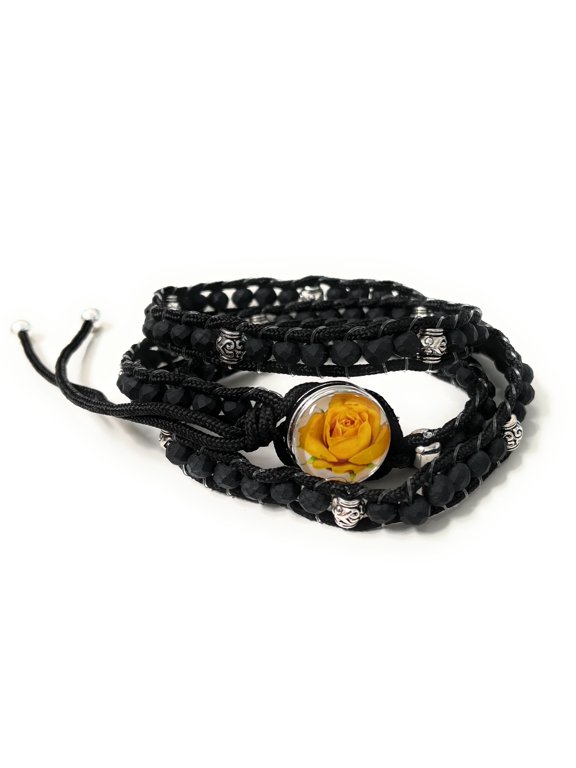 Western Snap Button Wrap Bracelet