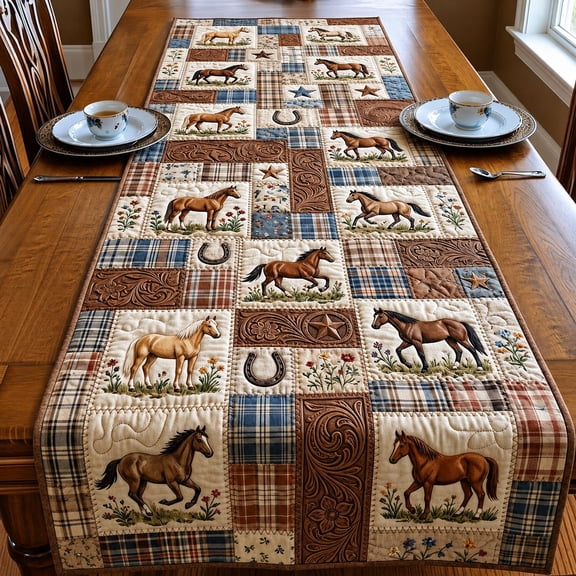 Western Soul Quilted Table Runner