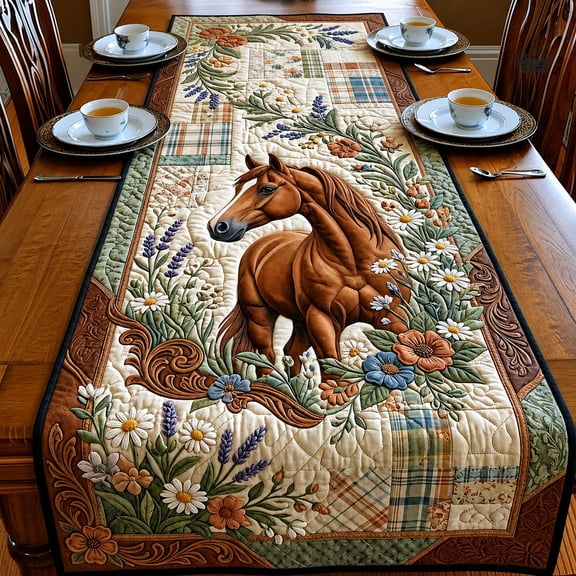 Western Soul Quilted Table Runner
