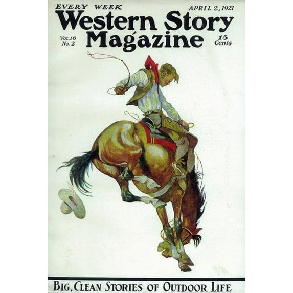 Western Story Magazine (Pulp) Movie Poster (11 x 17)