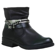 Western Style Anklet Beads Ankle Bootie Vegan Leather Women's - 10