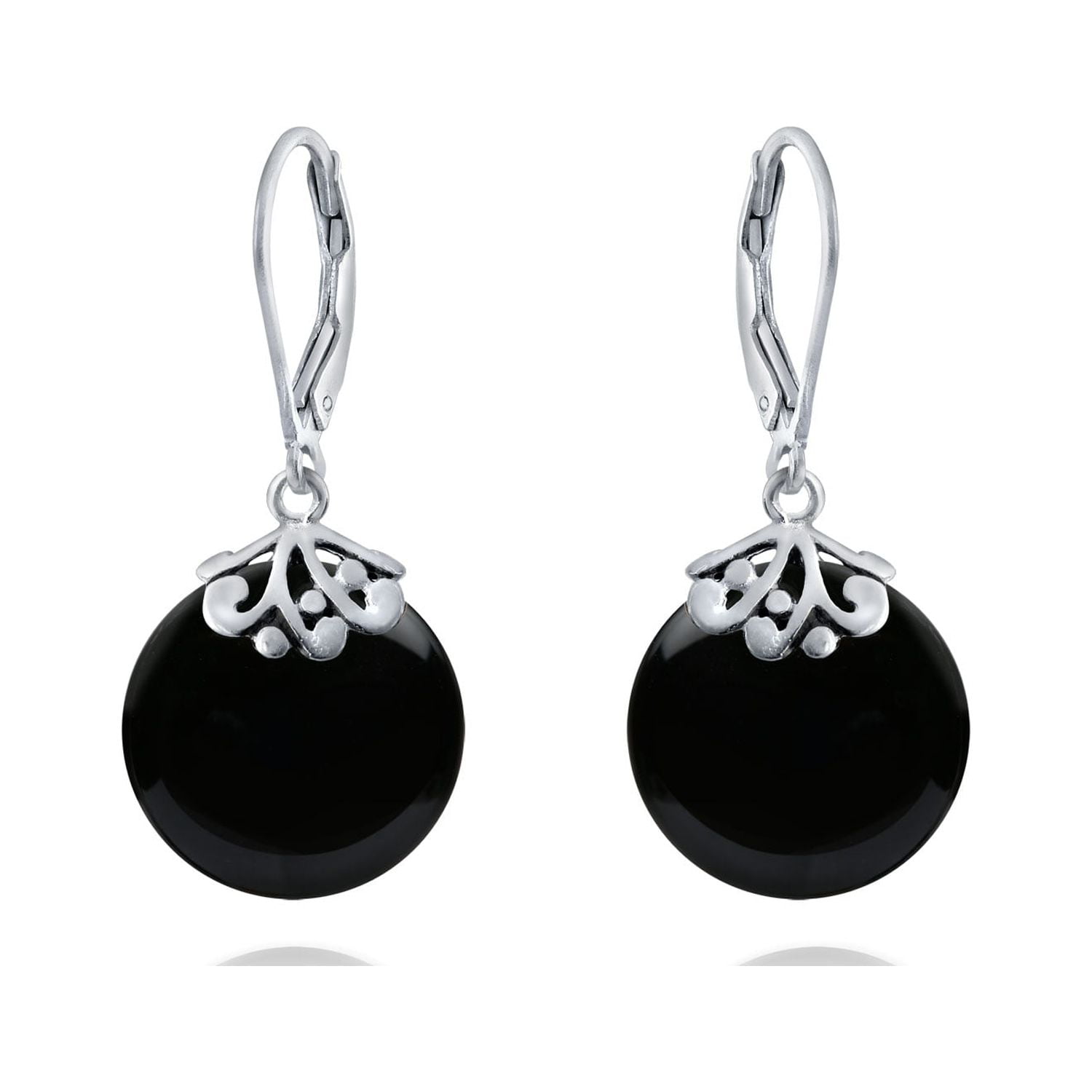 Buy Black Earrings for Women by ZAVERI PEARLS Online | Ajio.com