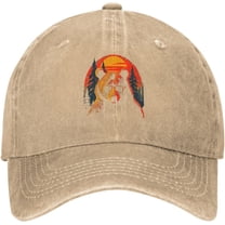 Western Style Grizzly Bear 399 Hat Baseball Cap Vintage Washed Hats