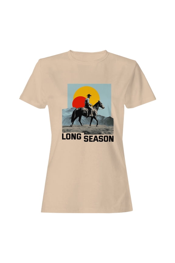 Western Sunset - Long Season Women's T-shirt