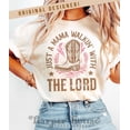 thumbnail image 1 of Western T-shirt, Mama Sublimation Shirt, Cowboy Boots Shirt, Religious Mothers Day Shirt, Western Cowgirl Aesthetic TH300501, 1 of 5