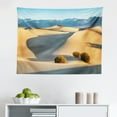 thumbnail image 1 of Western Tapestry, Scary Escarpment Coastline Precipice Bluff Coastal Landscape Picturesque Panorama, Fabric Wall Hanging Decor for Bedroom Living Room Dorm, 2 Sizes, Multicolor, by Ambesonne, 1 of 1