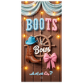 thumbnail image 1 of Western Theme Gender Reveal Banner Boots Bows Decorative Lights for Baby Shower Party Celebration, 1 of 7