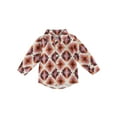 thumbnail image 1 of Western Toddler Baby Boys Button Down Shirts Cowboy Pattern Print Long Sleeve T-shirt Tops for Spring Autumn, 1 of 7