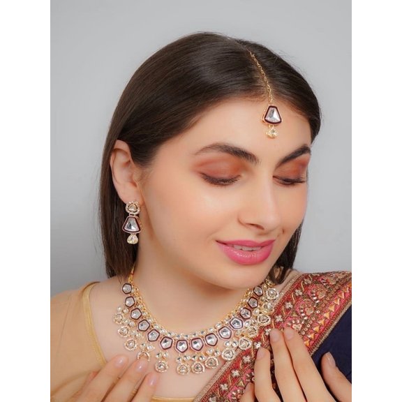 Western/Traditional Fashion Jewellery Set With Earring (Bullet)