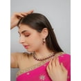 thumbnail image 1 of Western/Traditional Fashion Jewellery Set With Earring (T Purple), 1 of 5