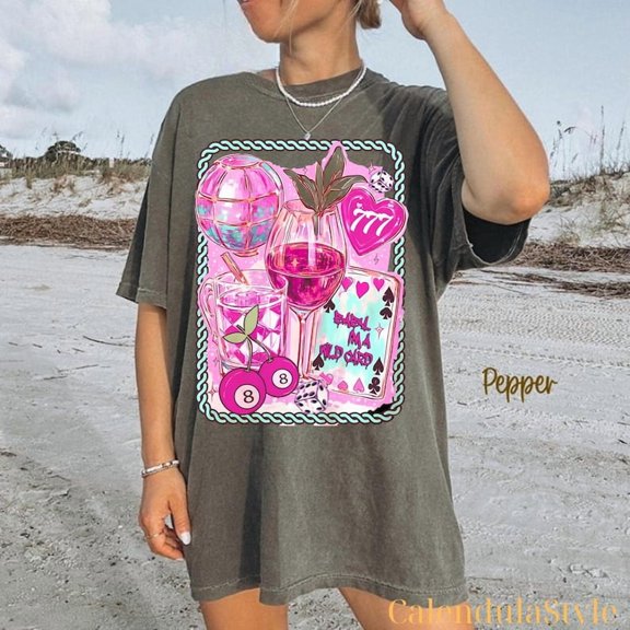 Western Wild Card Shirt, Coquette Western, Western Collage, Trendy Western Cherry Tee, Country Cowgirl Trendy