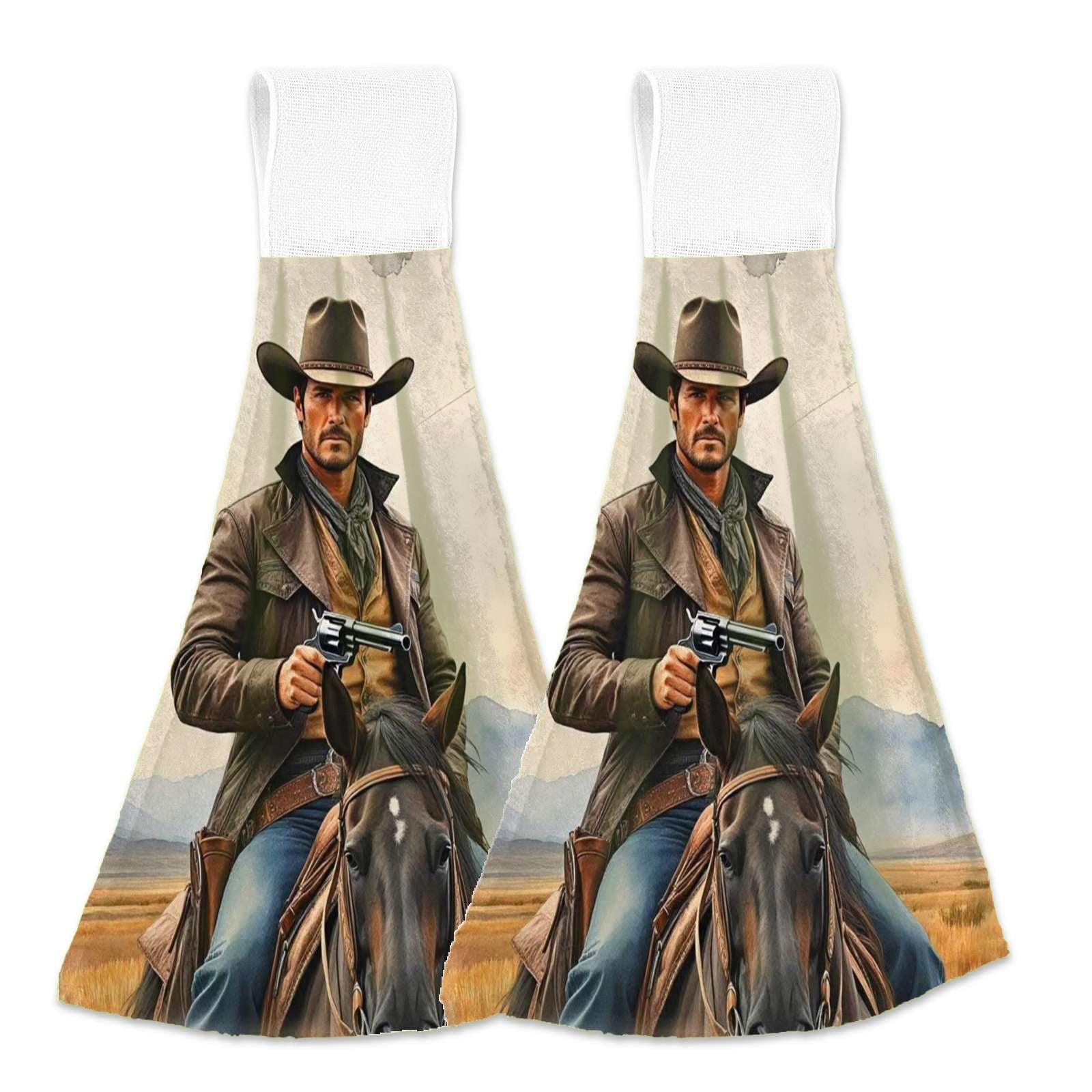 THE HERD SIRE Western Kitchen Hand Towel Set main image 0