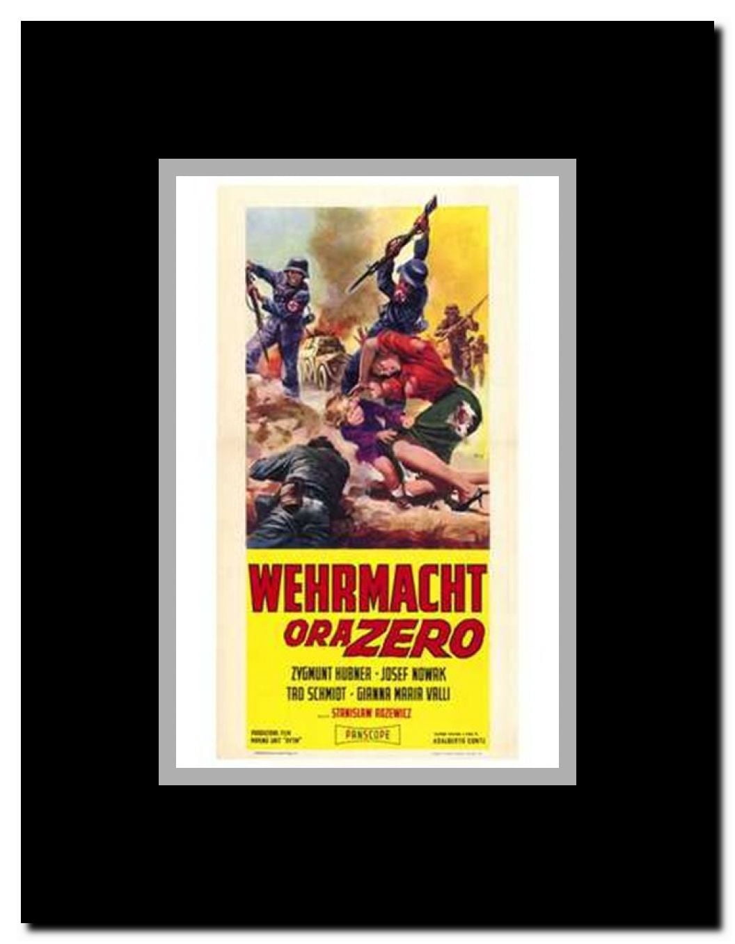 Westerplatte Framed Movie Poster