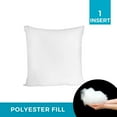 thumbnail image 1 of Westex 611818 18 x 18 in. Urban Loft by Polyester Filled Cushion Insert, White, 1 of 5