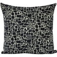 thumbnail image 1 of Westex 651470 20 x 20 x 4 in. Urban Loft by Baby Giraffe Feather Filled Decorative Throw Cushion, Black, 1 of 1
