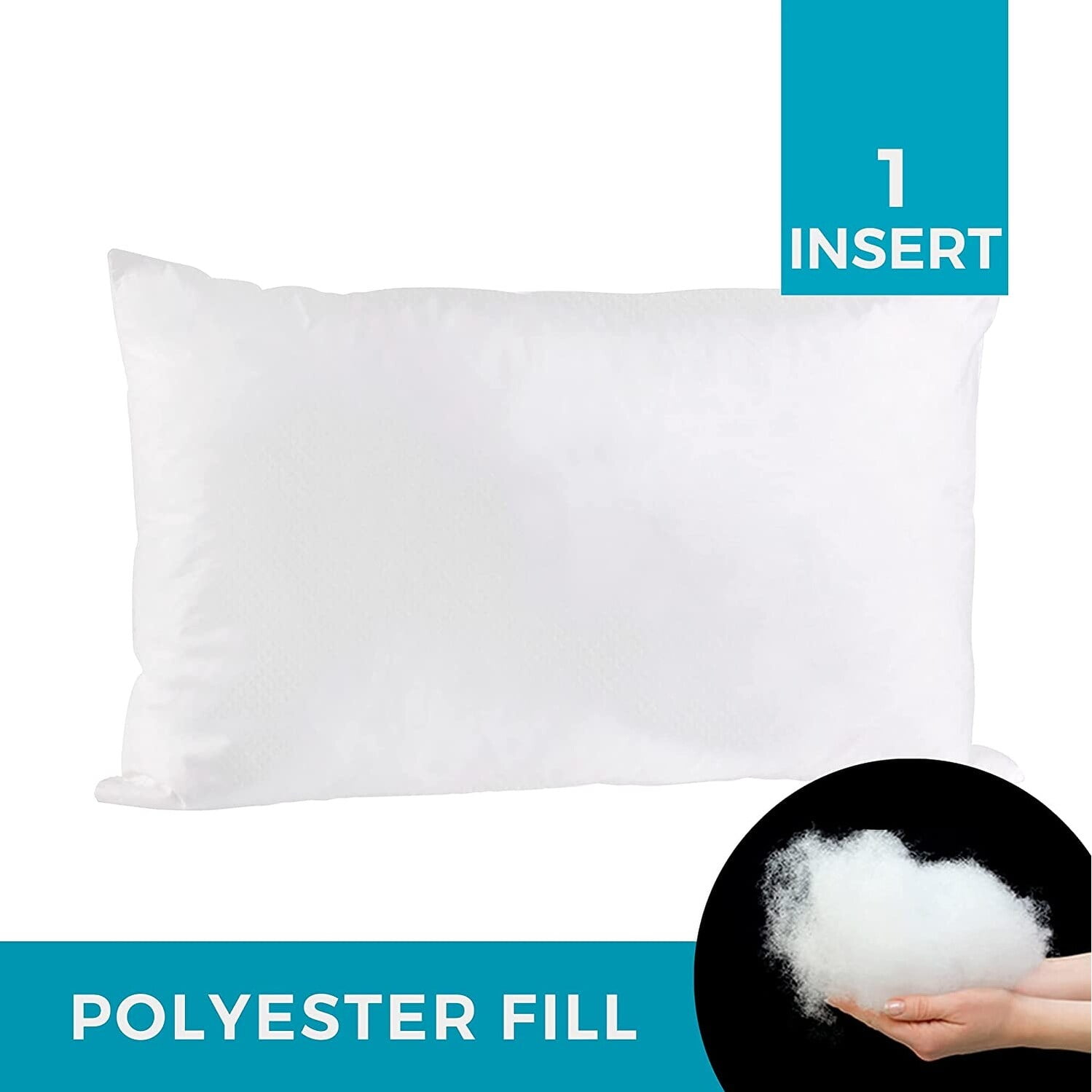 Jupean Polyester Fiber Fill, Stuffing for Small Dolls Part Pillow Comforter DIY, 100g/3.5oz, White