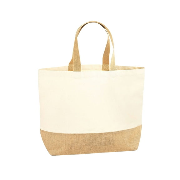 Westford Mill Laminate Jute Tote