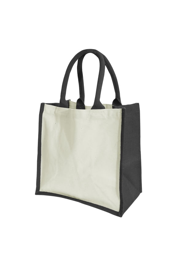 Printers Midi Jute Bag (14 Liters) (Pack of 2)