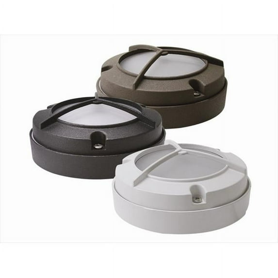 Westgate AS-166-WH Step Light Frosted Glass White 6 Ft. Cable