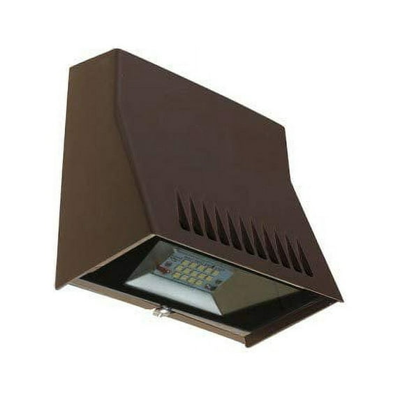 Westgate LED Mini Cutoff Wall Pack- Wet Location - Outdoor LED Wall Light - Aluminum- UL Listed- 70,000 Hour Lifetime - 7 Year Warranty (4000K Neutral White (Bronze))