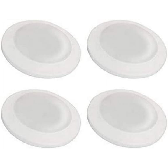 Westgate Lighting 15W 6 Inch Dimmable Disk LED Light Recessed Surface Mount Disc Downlight Kit - Accessories Included - High Lumen 120V (4 Pack 4100k Cool White)