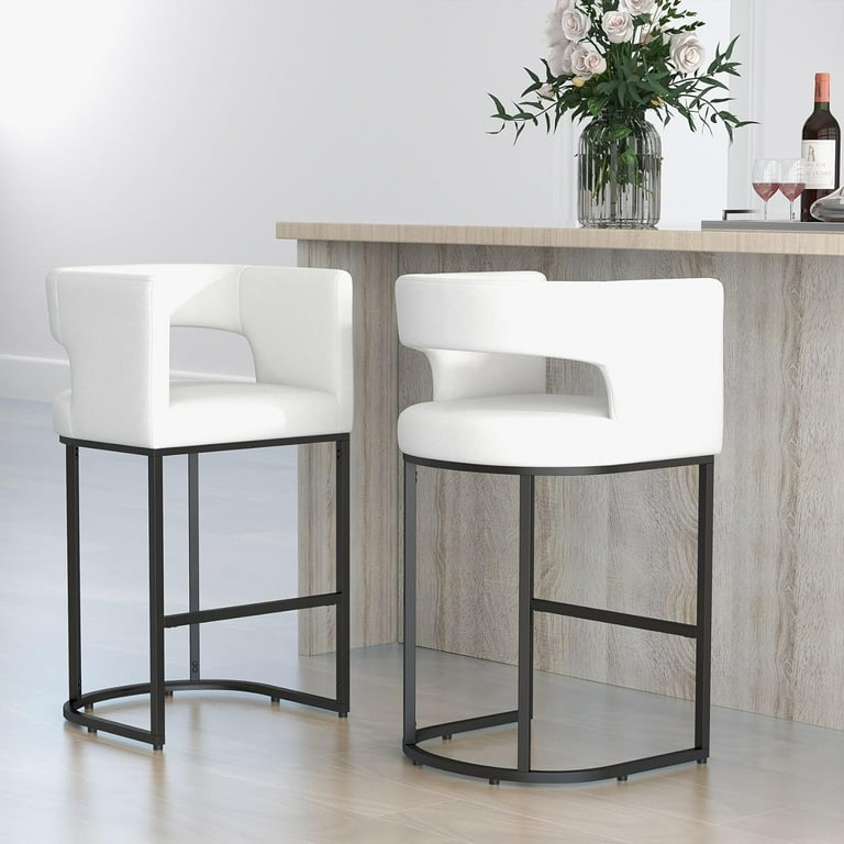 Westice Counter Height Stools for Kitchen Island Set of 2, 28
