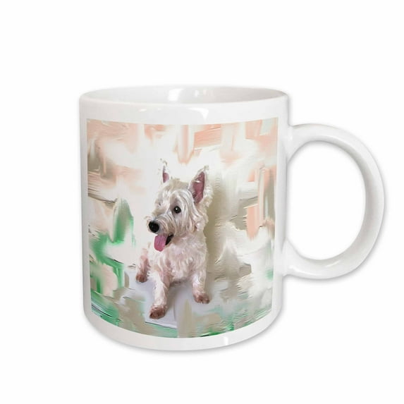 3drose, Westie, 11oz Mug