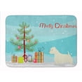 thumbnail image 1 of Westie Christmas Tree Machine Washable Memory Foam Mat, 1 of 4