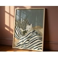 thumbnail image 1 of Westie Reading Cozy Bedtime Wall Art Print, Unframed Paper Poster 11x14in, 1 of 4