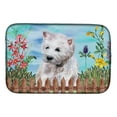 thumbnail image 1 of Westie Spring Dish Drying Mat, 1 of 7
