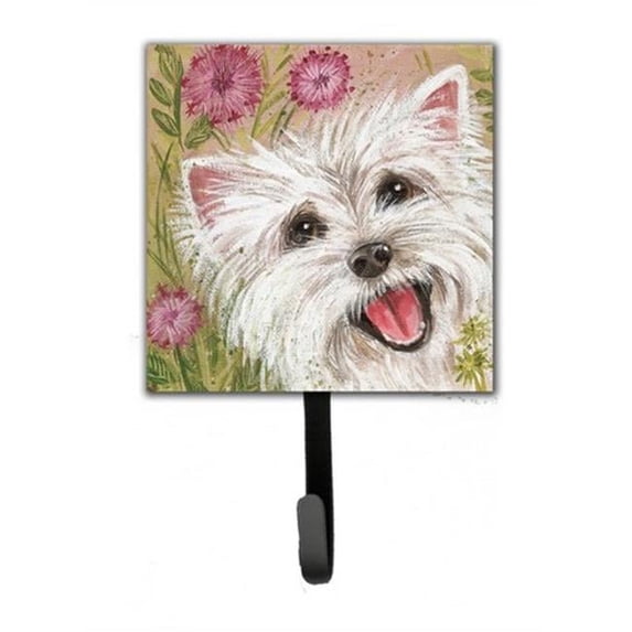 Westie by Judith Yates Leash or Key Holder