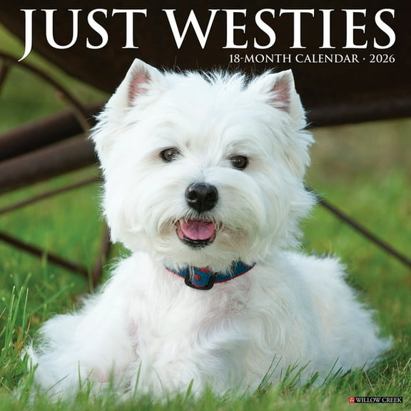 Westies 2026 Wall Calendar, (Paperback)