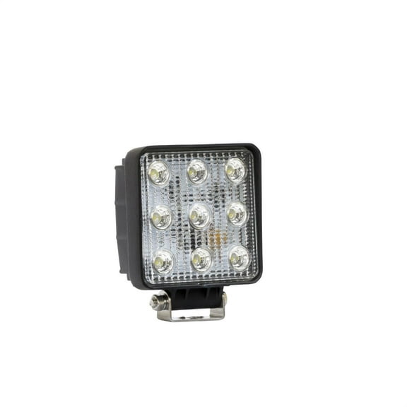 Westin 09-12211B Square LED Work Utility Light LED 4.6x5.3 in. Flood with 3W Epistar